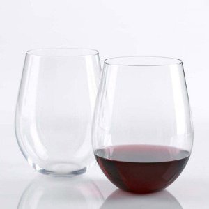 Wine Enthusiast Cabernet Stemless Glasses