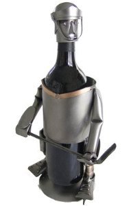 Steel Sculptures Hockey Bottle Holder