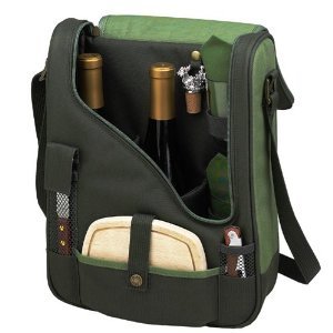 Wine Cheese Cooler Forest Green