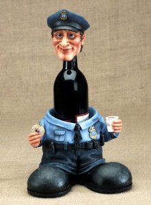 Yuma Enterprises Policeman Bottle Holder