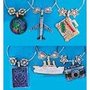 Voyage Painted Wine Glass Charms