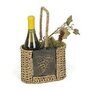 Sonoma Wine Basket Holds Bottles