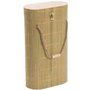 Oenophilia Two Bottle Natural Bamboo Carrier