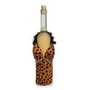 Leopard Dress Wine Bag Maribou